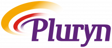 Logo van Pluryn – behandeling en ondersteuning voor mensen met complexe zorgvragen.