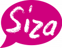 Logo van Siza – zorg en ondersteuning voor mensen met een beperking of chronische ziekte.